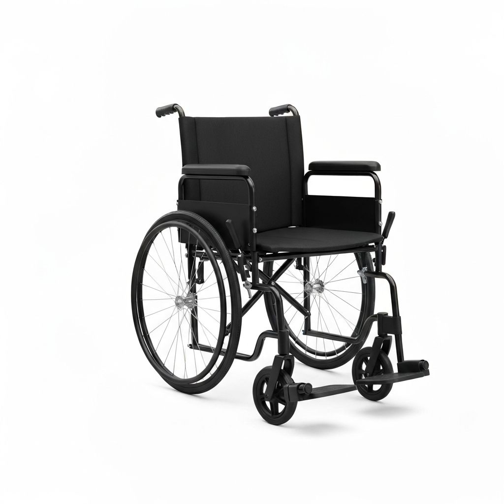 Standard Folding Wheelchair